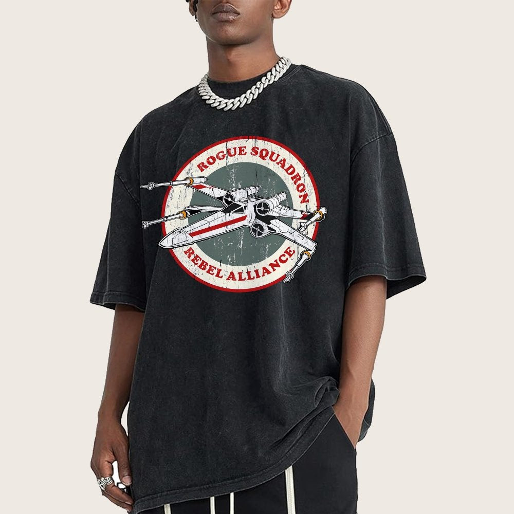 Vintage Rebel Squadron Vintage Distressed T-shirt