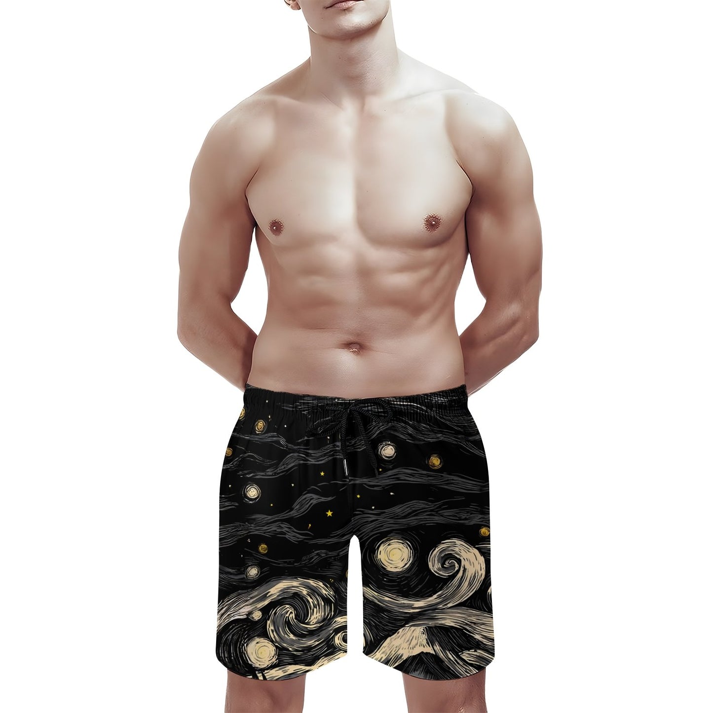 Starry Sky And Night Geek Shorts