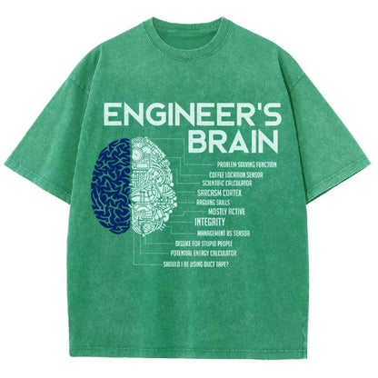 Funny Engineer Vintage Distressed T-shirt