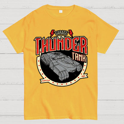 Thunder Tank Garage Buy Now Geek T-Shirt