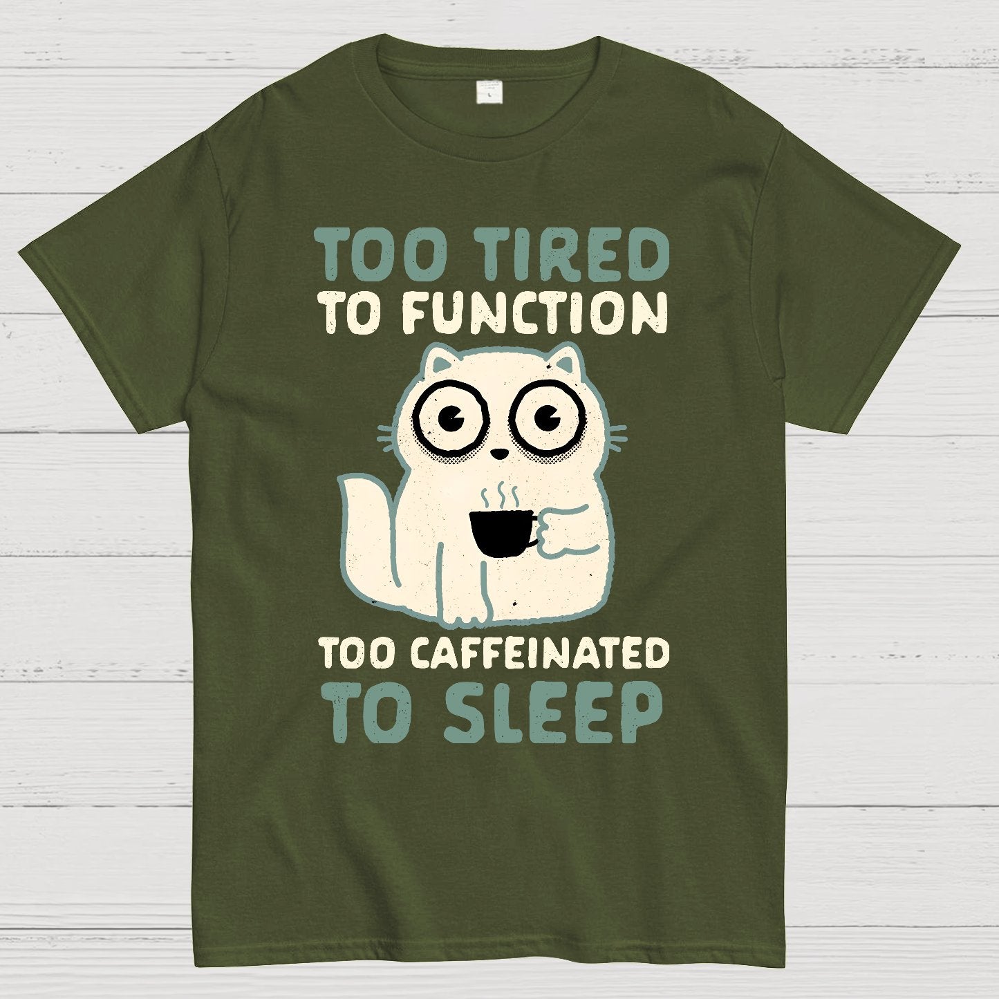 Too Tired Geek T-Shirt