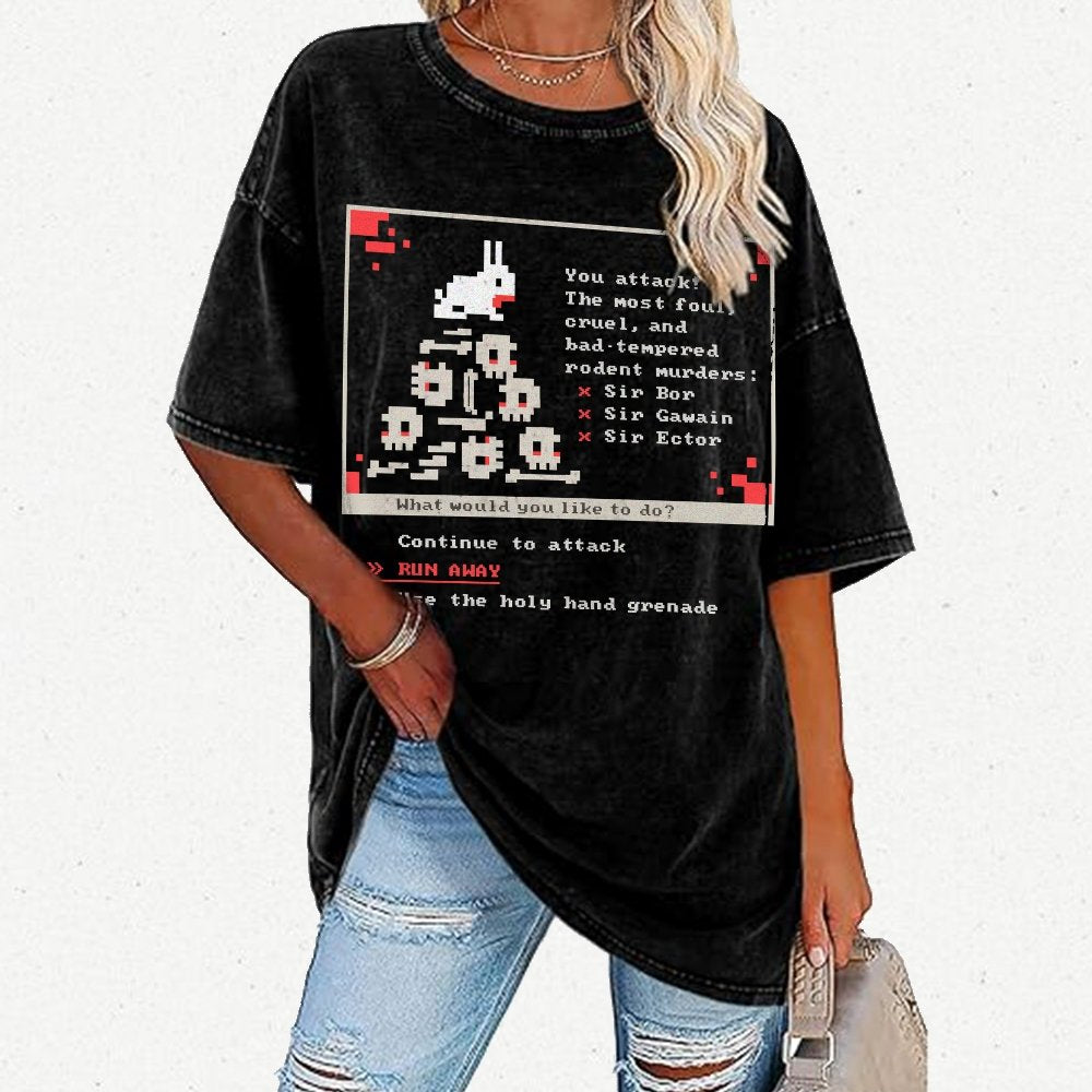 What Would You Like To Do Vintage Distressed T-shirt
