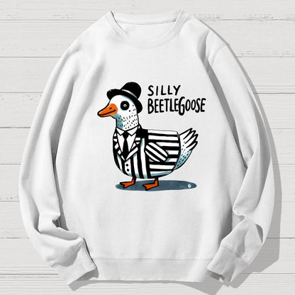 Beetle Goose Cotton Pullover Geek Cotton Sweatshirt