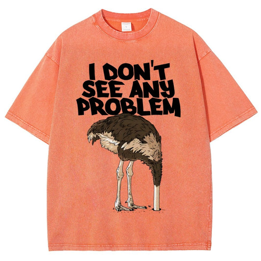I Don't See Any Problem Vintage Distressed T-shirt