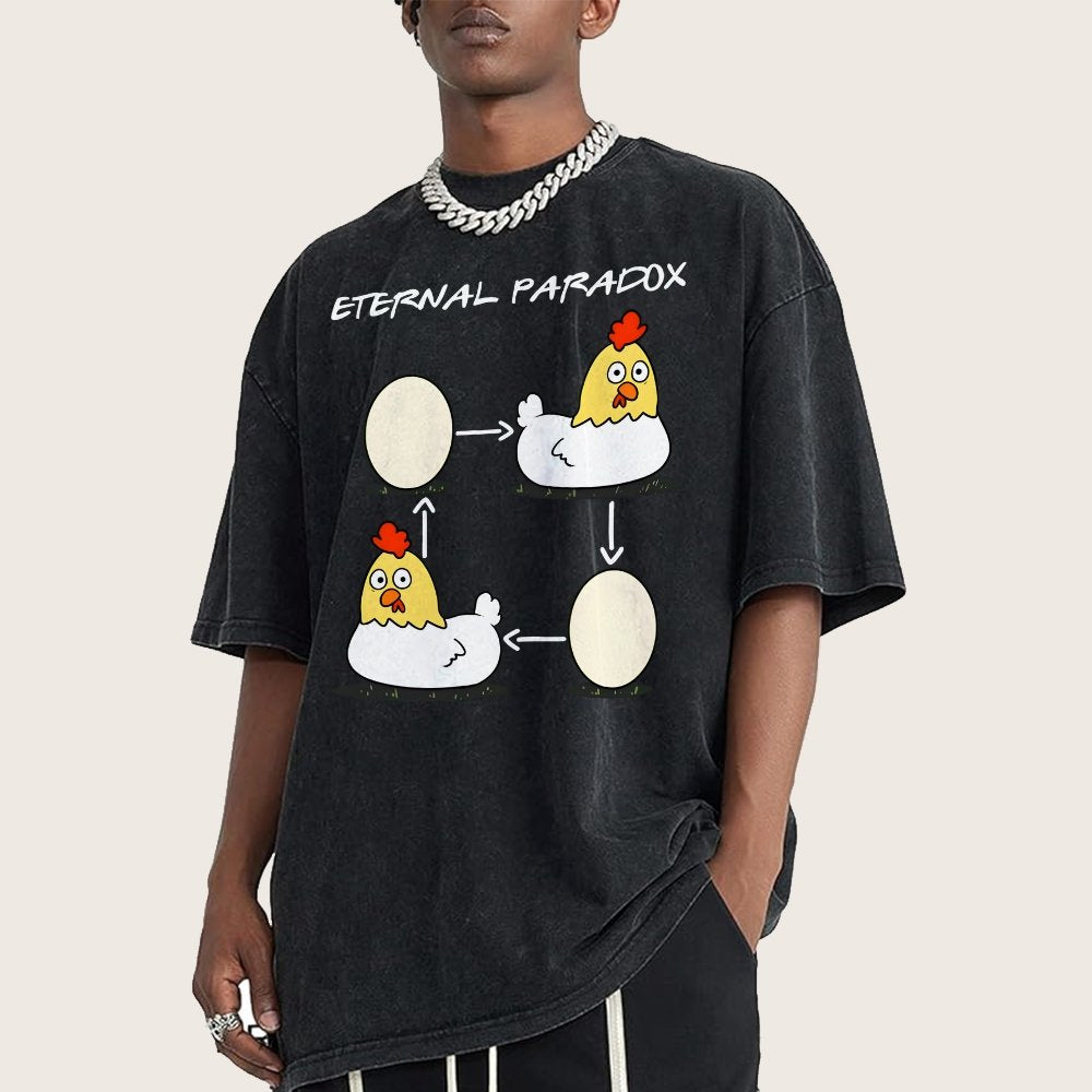 Eternal Paradox Vintage Distressed T-shirt