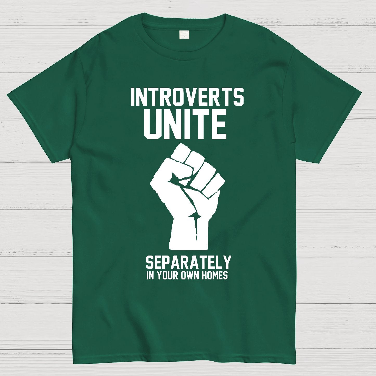 Introverts Unite Nerd Geek T-Shirt