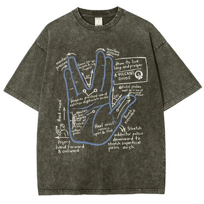 How To Live Well & Thrive Vintage Distressed T-shirt