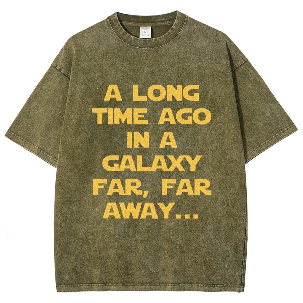 A Cosmos Far Away Vintage Distressed T-shirt