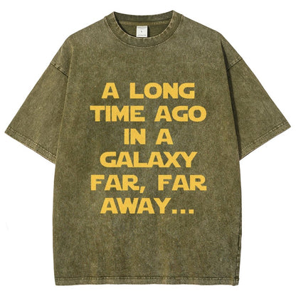 A Cosmos Far Away Vintage Distressed T-shirt