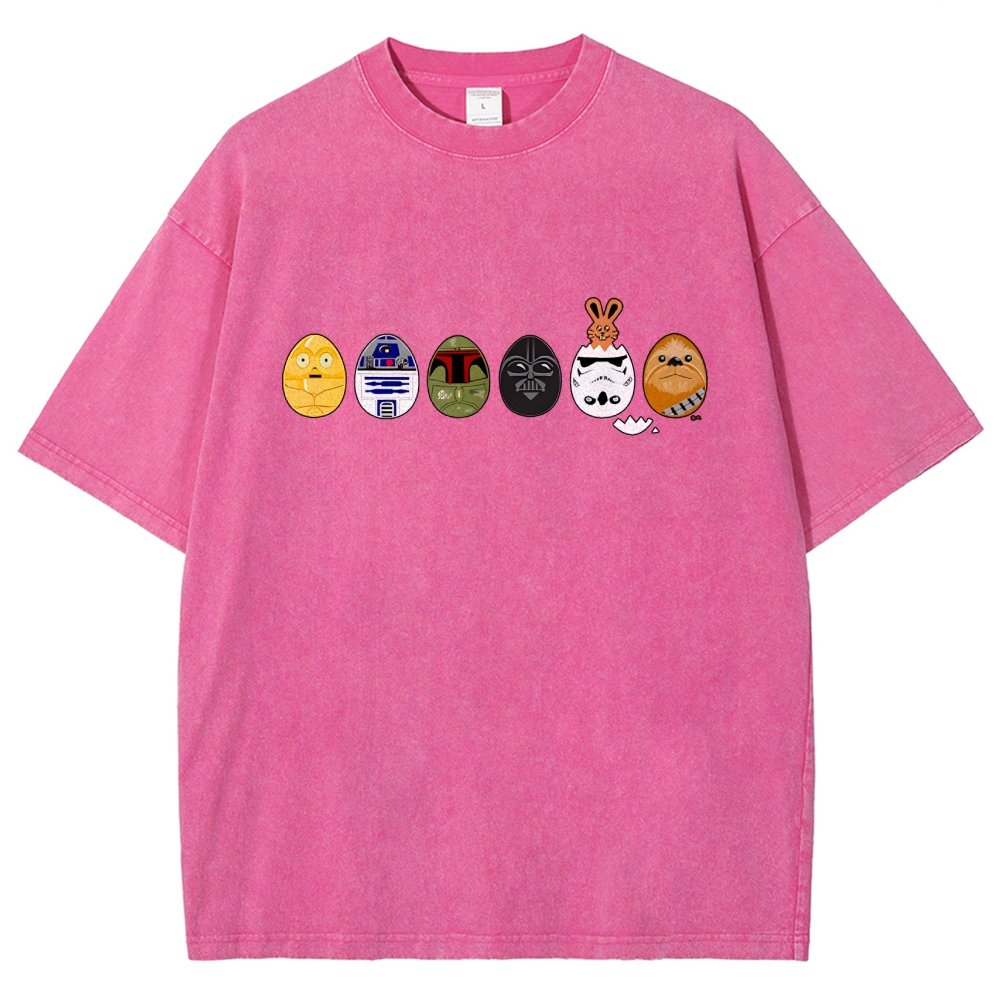 Easter Egg Vintage Distressed T-shirt