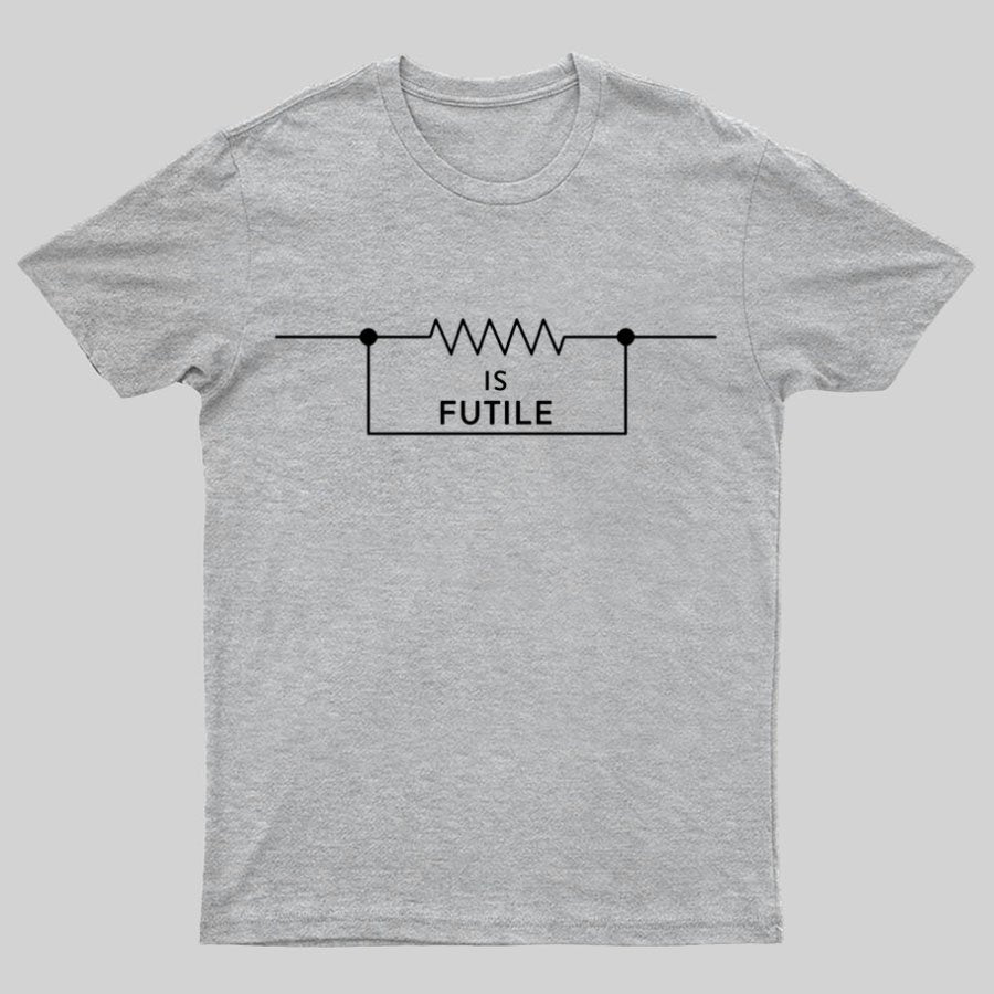 Funny Engineer Resistor Geek Science T-shirt