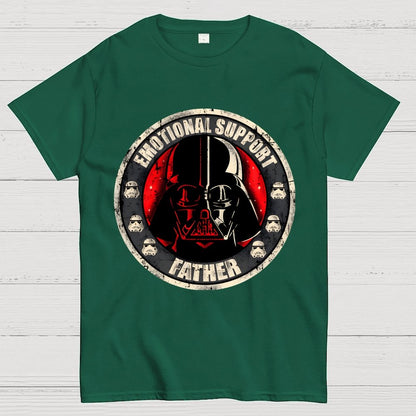 Emotional Support Father Geek T-Shirt