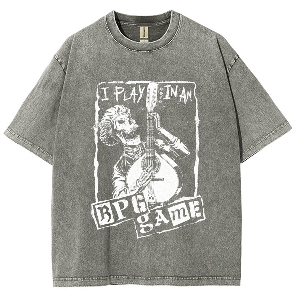 Play In An RPG Game Vintage Distressed T-shirt