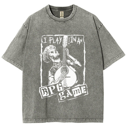 Play In An RPG Game Vintage Distressed T-shirt