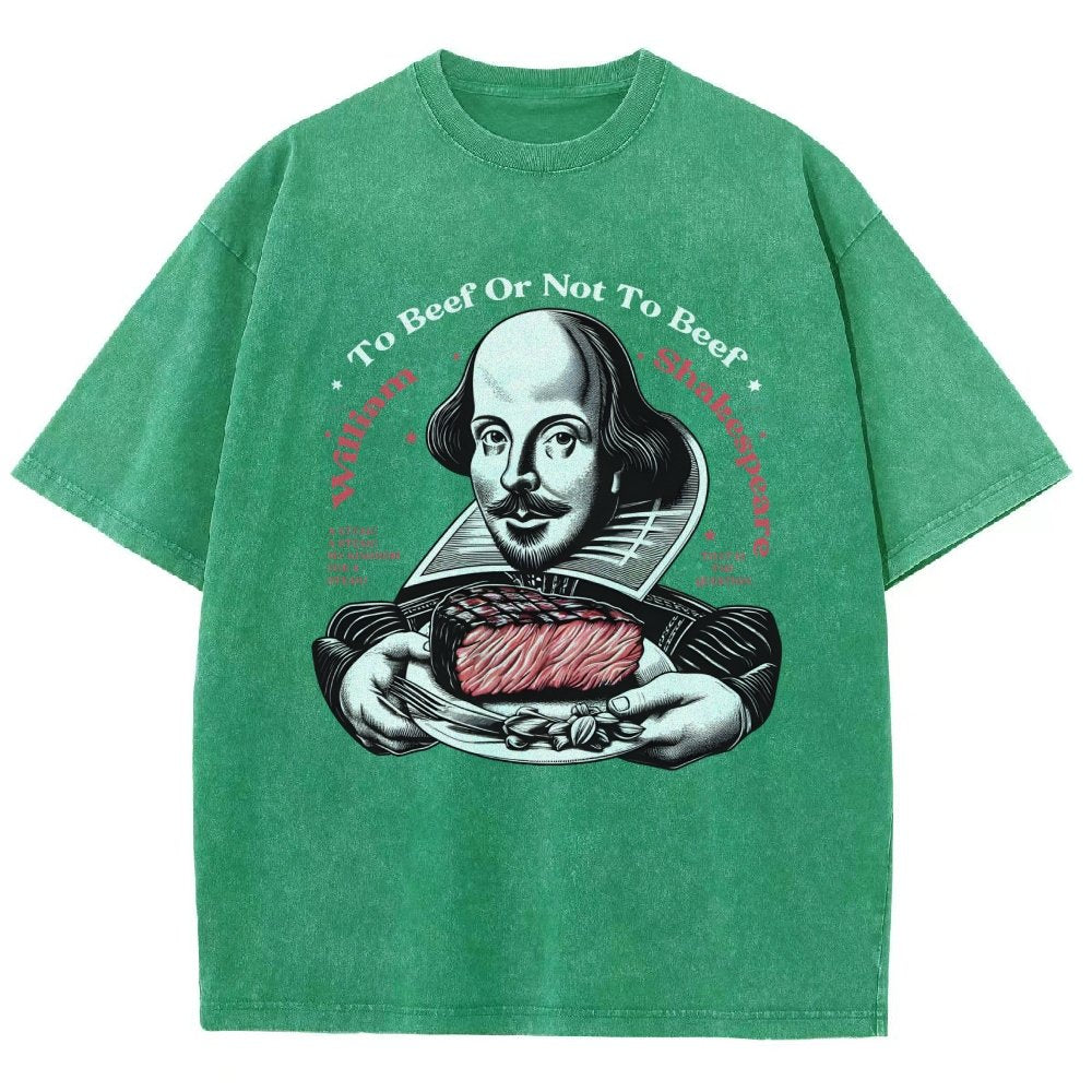 To Beef Or Not To Beef Vintage Distressed T-shirt