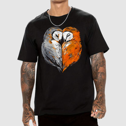 Owls In Love Geek T-Shirt