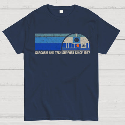 Providing Sarcasm and Tech Support Since 1977 Geek T-Shirt