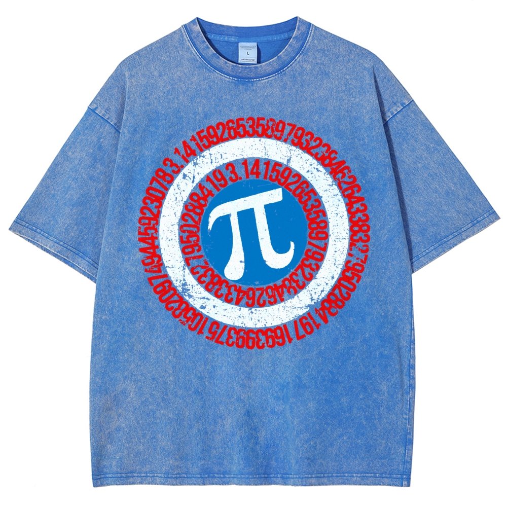 Happy Pi Day Nerd Vintage Distressed T-shirt