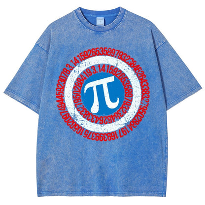 Happy Pi Day Nerd Vintage Distressed T-shirt