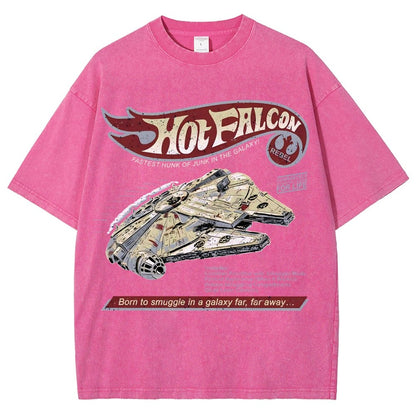 Hot Falcon Vintage Distressed T-shirt