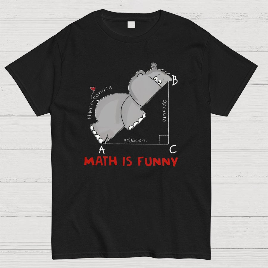 Math Is Funny Geeky T-Shirt