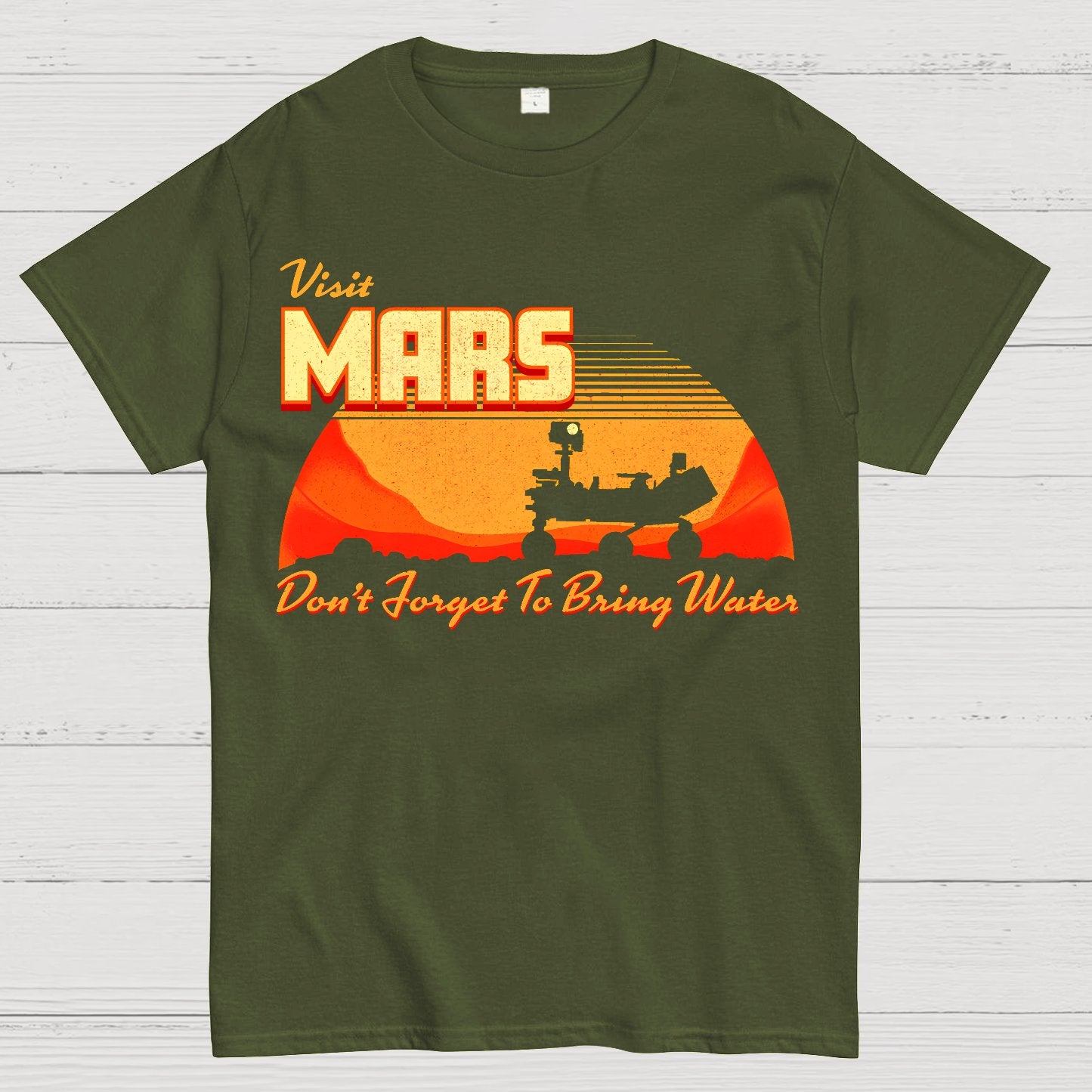 Vintage Mars Tours Geek T-Shirt