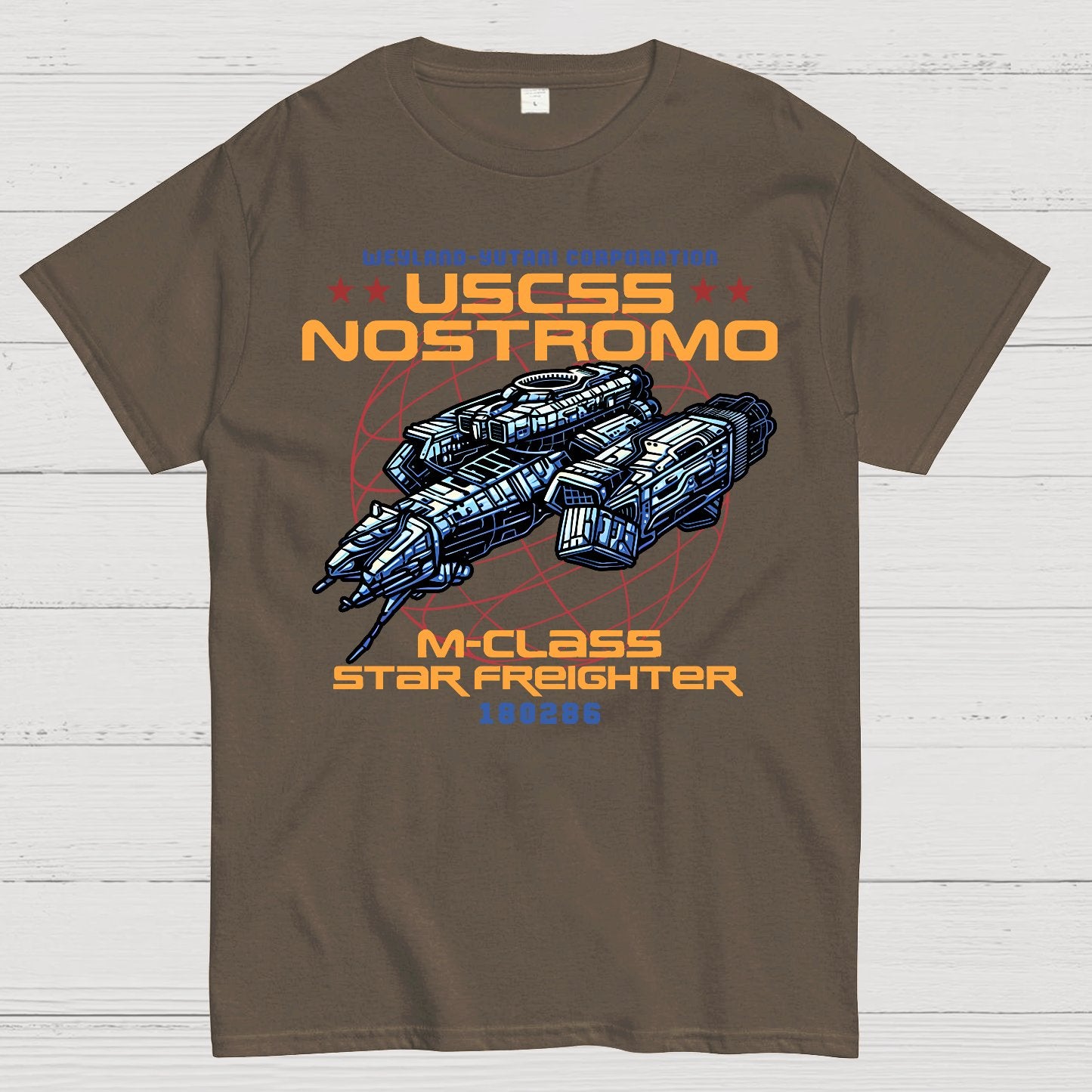 Space Freighter Geek T-Shirt