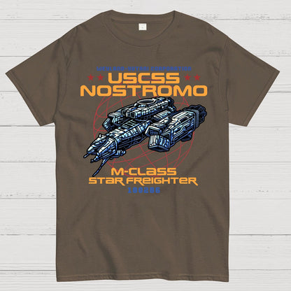 Space Freighter Geek T-Shirt