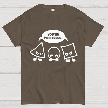 Geek Math Science School Nerd You're Pointless Geeky T-Shirt