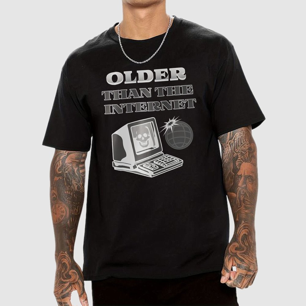 Older than the Internet Geek T-Shirt