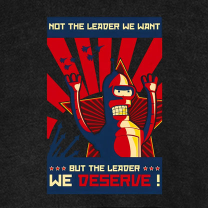 Not The Leader We Want But The Leader We Deserve Vintage Distressed Hoodie