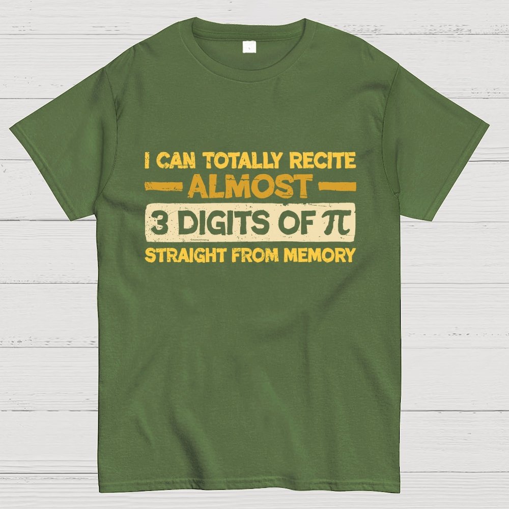 3 Digits Of Pi Geek T-Shirt