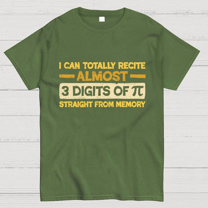 3 Digits Of Pi Geek T-Shirt