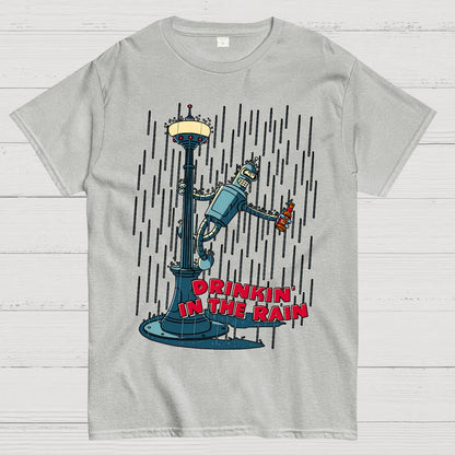 Drinkin' in the Rain Geek T-Shirt