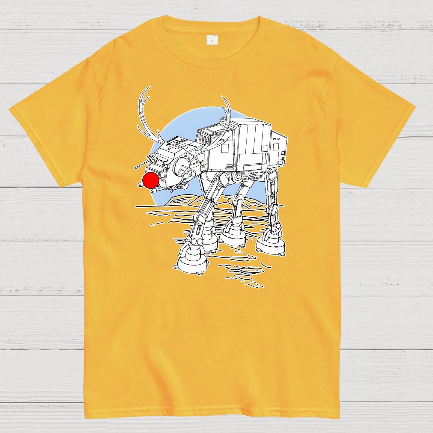 Christmas Robot Geek T-Shirt