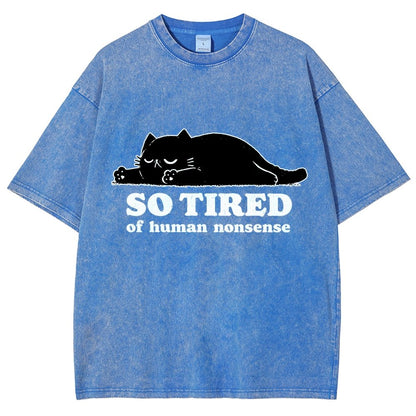 So Tired Vintage Distressed T-shirt
