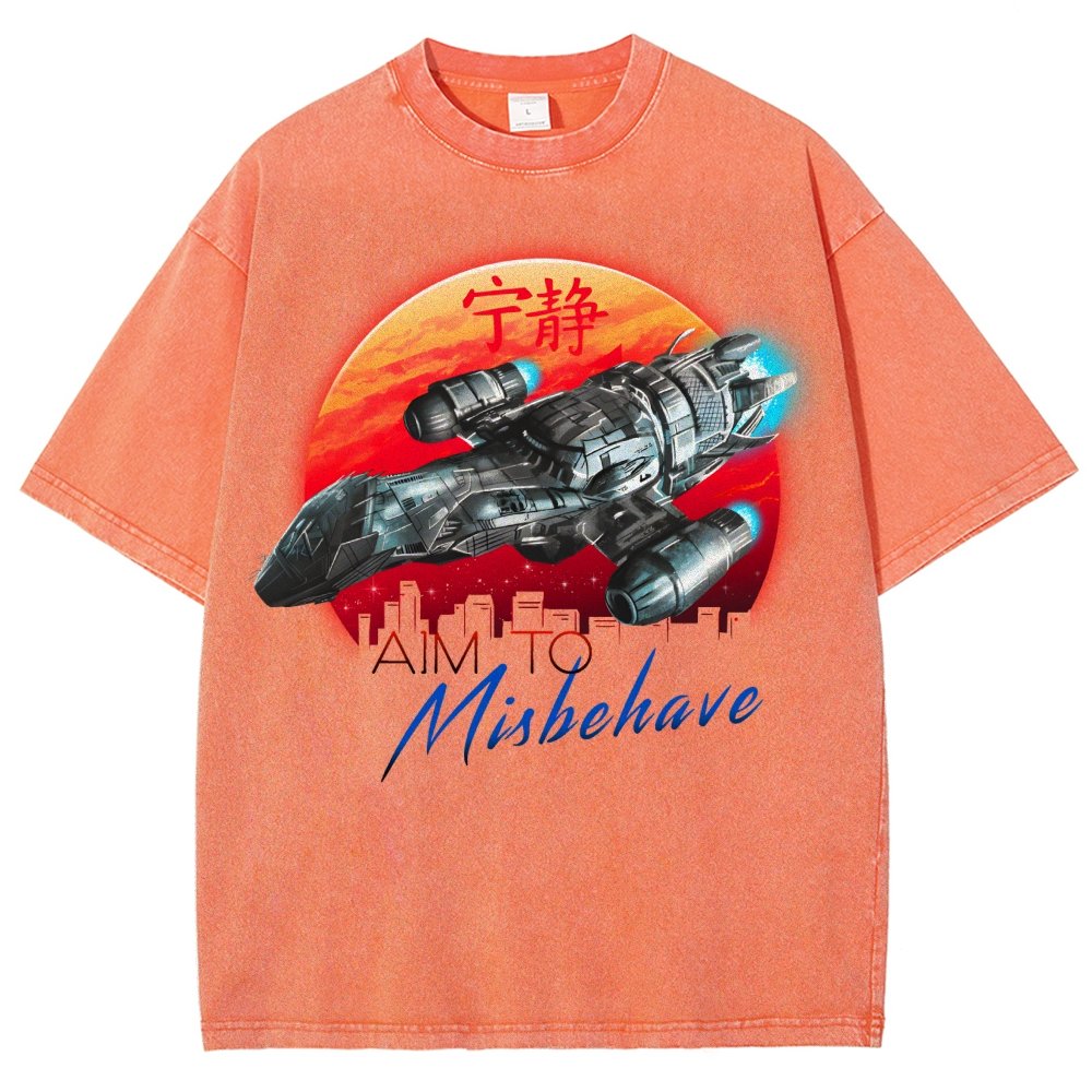 Watch How I Soar Vintage Distressed T-shirt