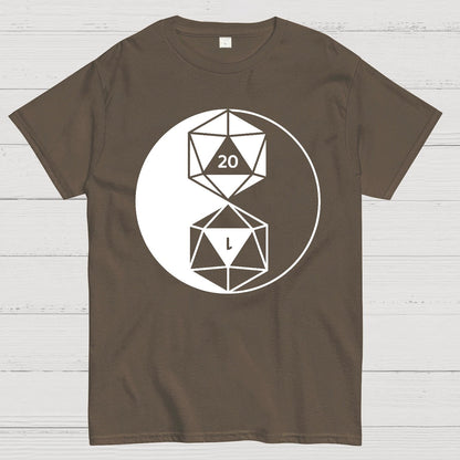 Dice Yin Yang Geek T-Shirt