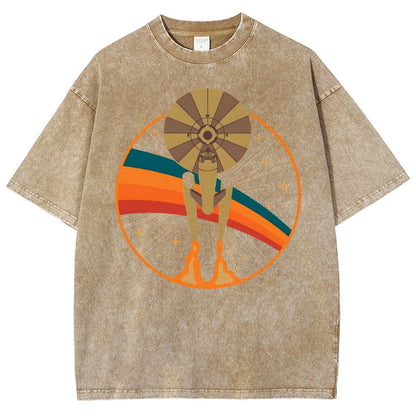 Space Date 1966 Vintage Distressed T-shirt