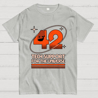 42 - Tech Support For The Universe Geek T-Shirt