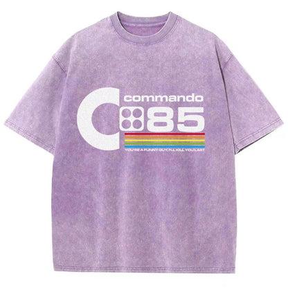 Commando 85 Vintage Distressed T-shirt