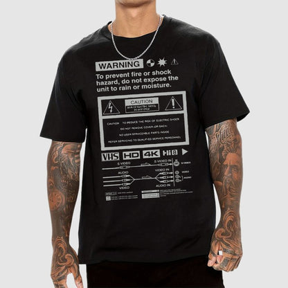 VCR Danger Geek T-Shirt