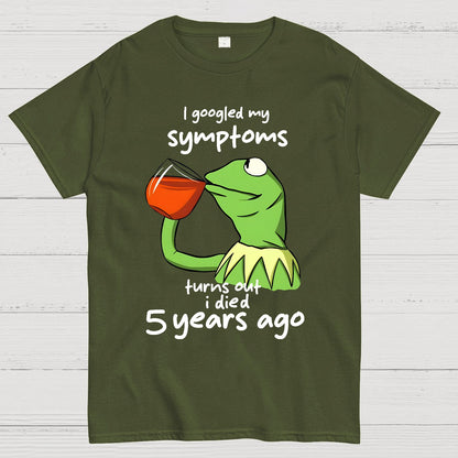 Goolged Symptoms Geek T-Shirt