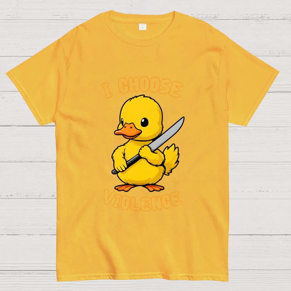 I Choose Violence Unisex Geek T-Shirt