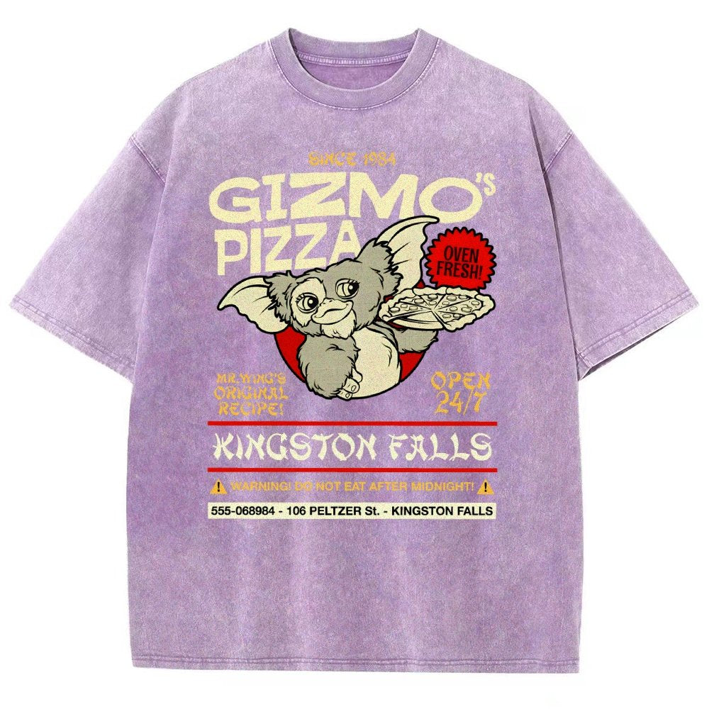 Gizmo's Pizza Pi Day Nerd Vintage Distressed T-shirt