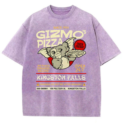 Gizmo's Pizza Pi Day Nerd Vintage Distressed T-shirt