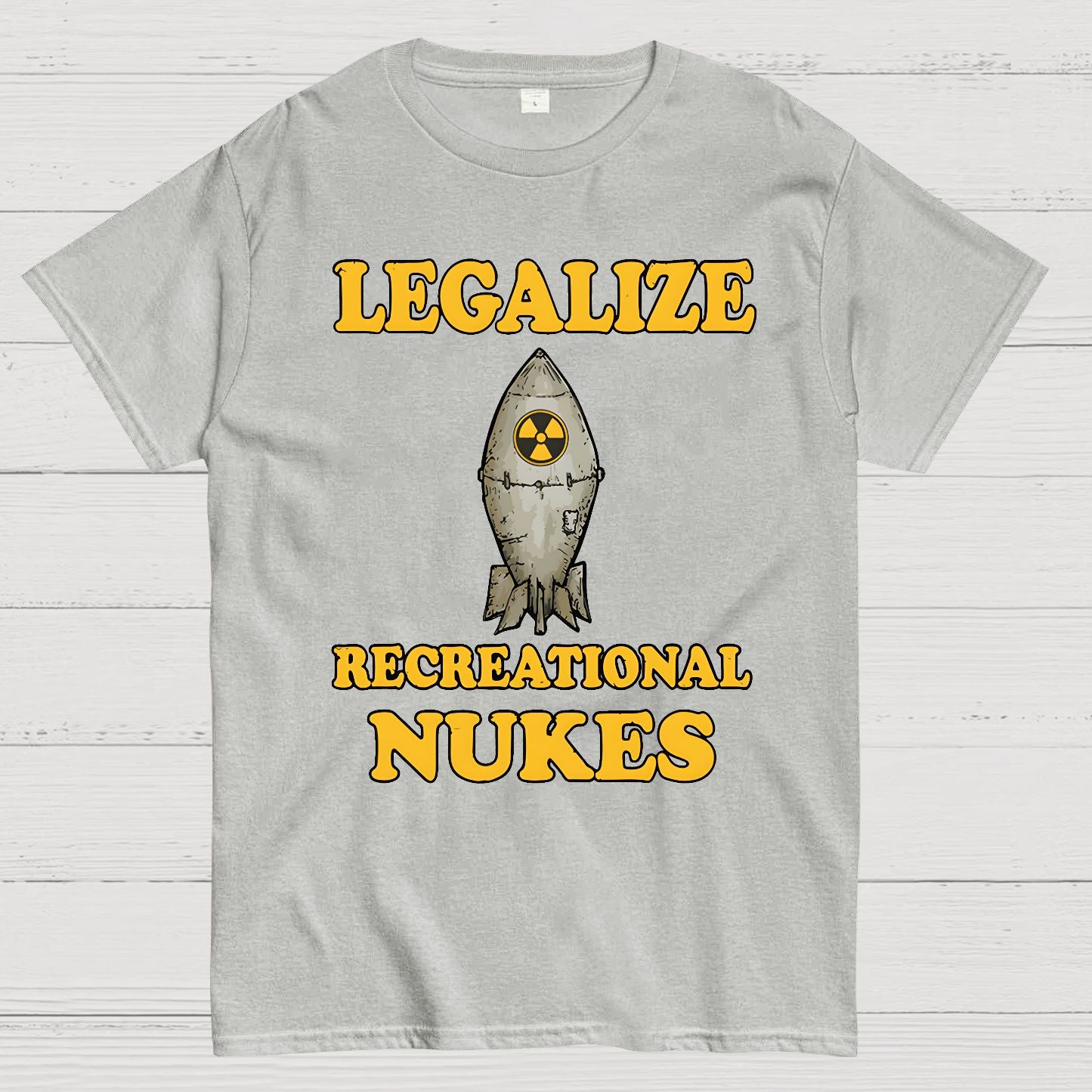 Legalize Recreational Nukes Geek T-Shirt