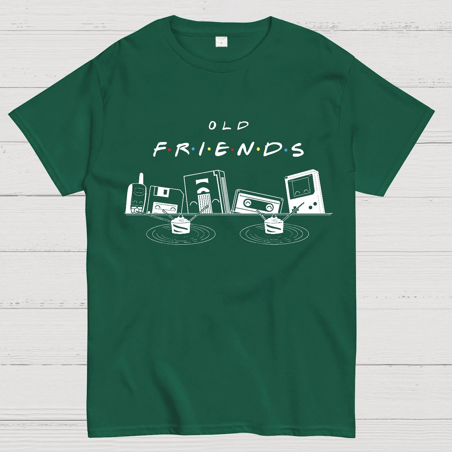 Old Friends Geeky T-Shirt