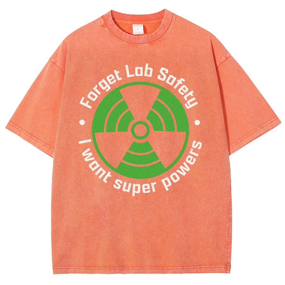 Forget Lab Safety Vintage Distressed T-shirt