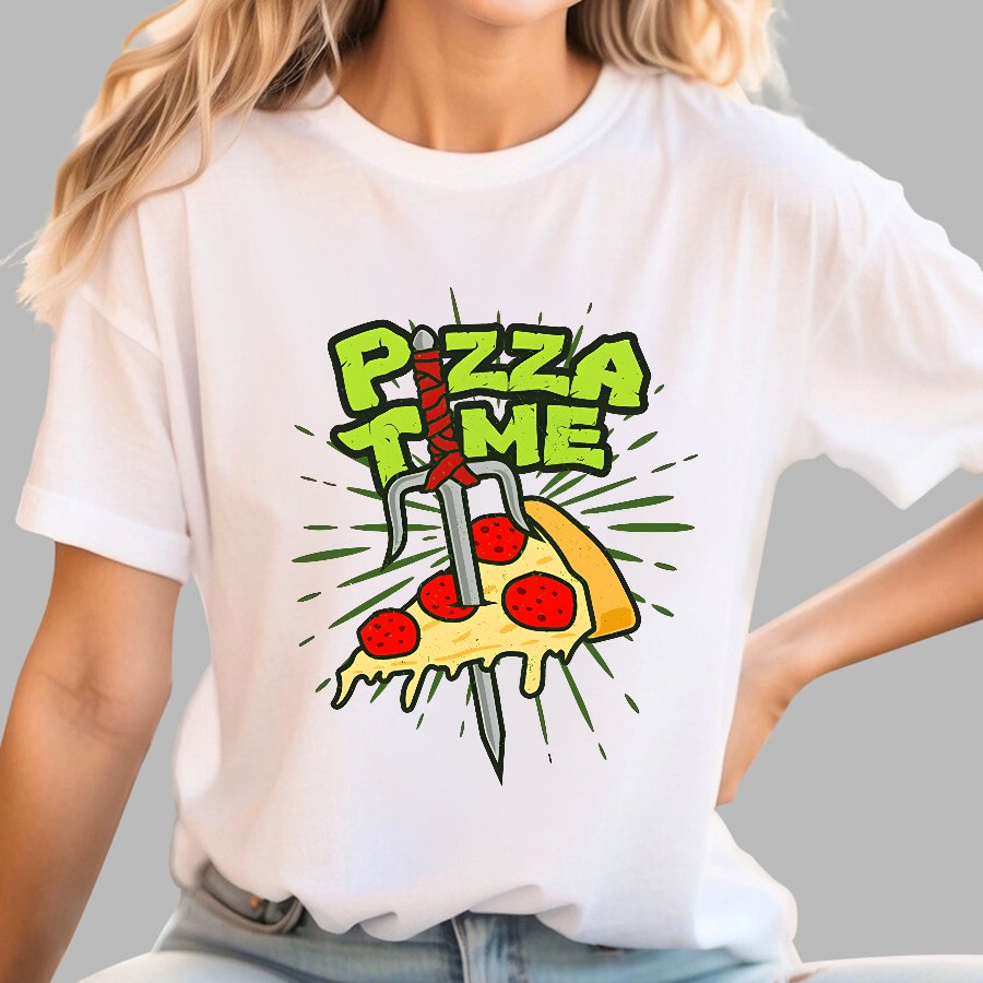 Pizza Time! Geek T-Shirt